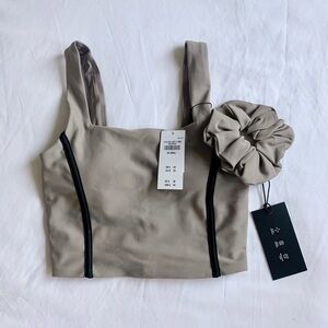 Abercrombie YPB Sports Bra and Scrunchie